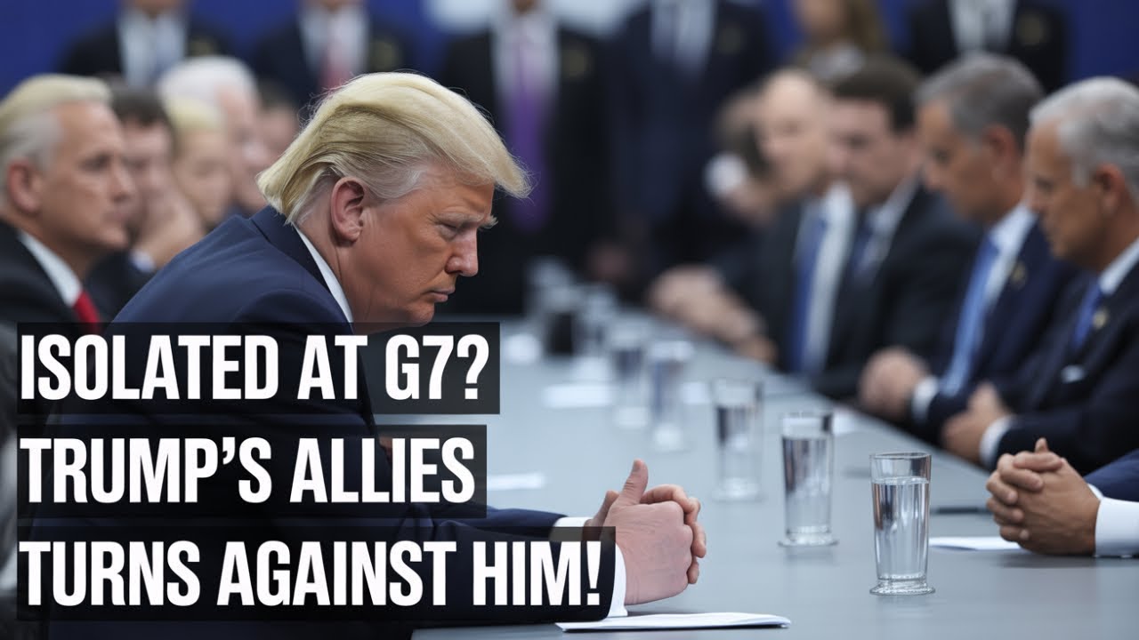 Trump Cornered at the G7: Europe and Canada Push Back! Steel, EV, Aluminum, Trade, Tariffs Row