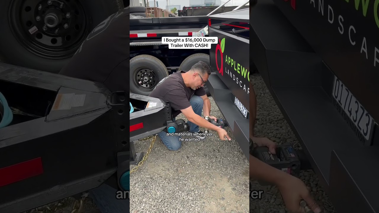 Я купил прицеп-самосвал за 16 000 долларов за наличные! 