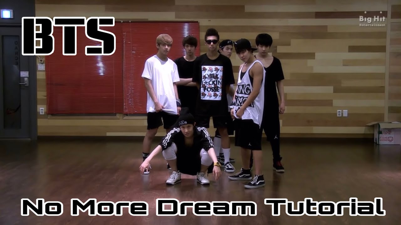 [No More Dream - BTS] Full Dance Tutorial Slow Mirrored (x0.5, x0.7, x1.0)