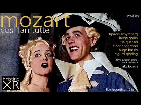BUSCH Mozart: Così fan tutte (Stockholm, 1940) - Pristine PACO195