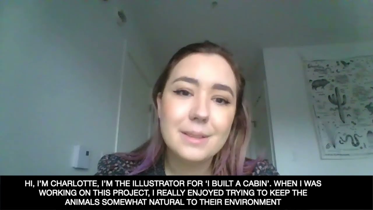 Charlotte Manning on illustrating I BUILT A CABIN