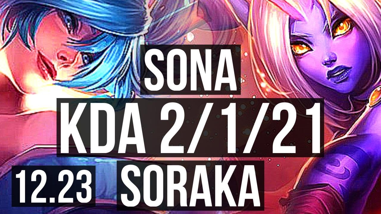 SONA & Ashe vs SORAKA & Jhin (SUP) | 2/1/21, 1300+ games, 1.4M mastery | EUW Grandmaster | 12.23