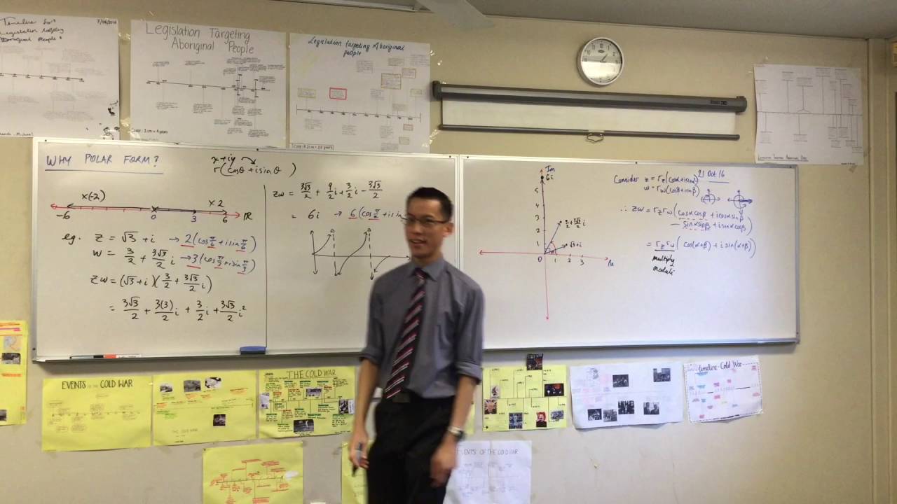 Polar Form (2 of 2: Generalising to prove the multiplication identity of polar form) maths is fun