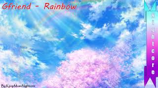 [ Nightcore ] Gfriend - Rainbow