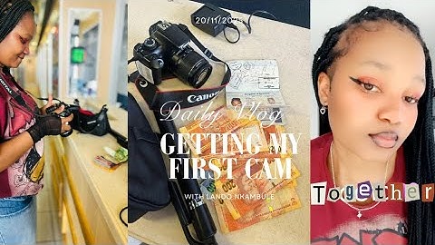 OFFICIAL FIRST VIDEO| INTRO | GETTING MY FIRST CAM 📷