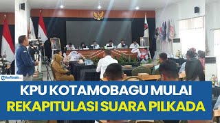 KPU Kotamobagu Mulai Rekapitulasi Suara Pilkada Serentak 2024