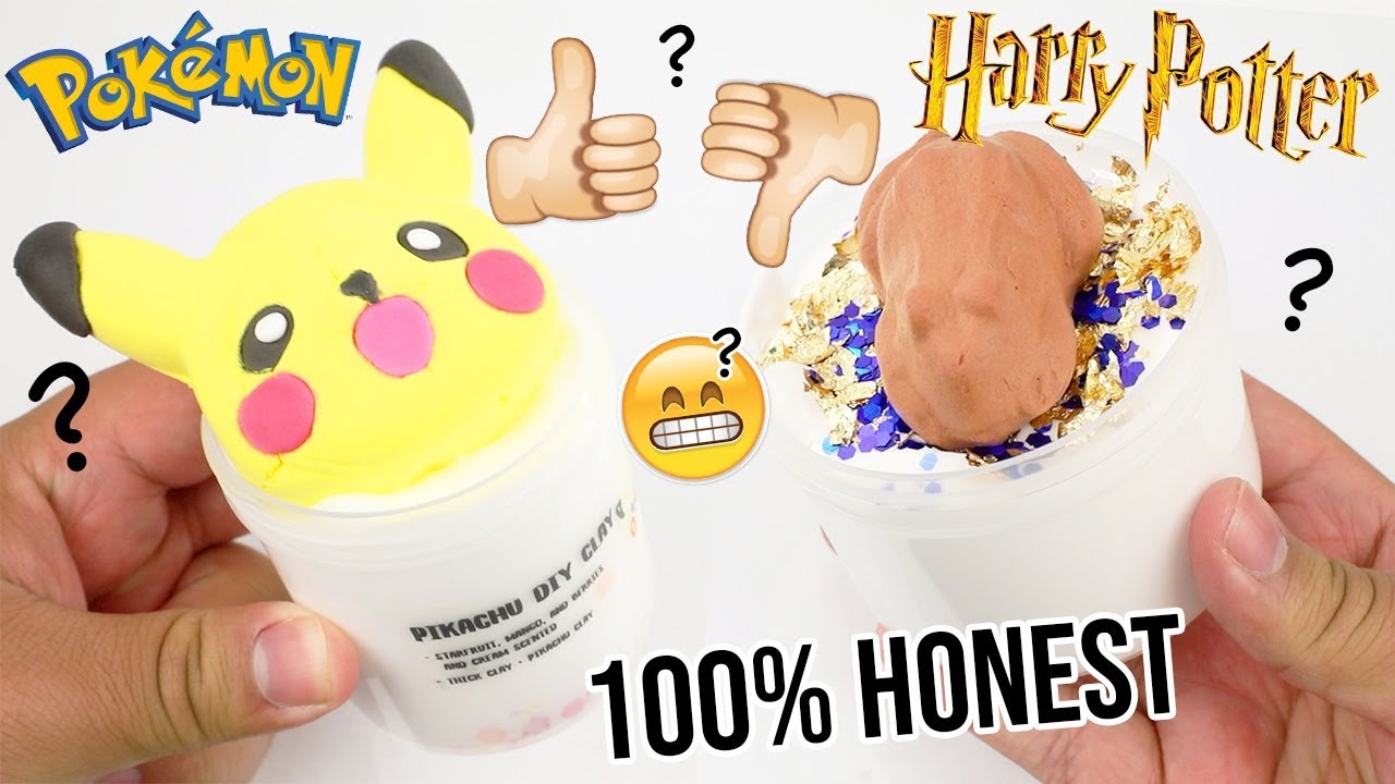 100% HONEST DIY CLAY SLIME REVIEW!!! @boraxbuddiesslime @wuhooslime @shook.slimes