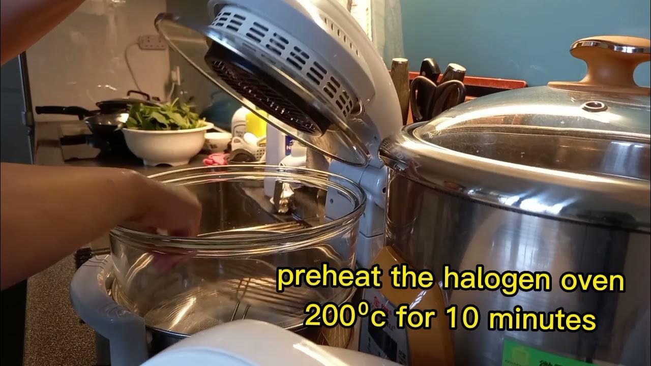 Easy grilled chicken wings using halogen oven YouTube