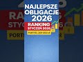 Które obligacje skarbowe są najlepsze?  Ranking Styczeń 2026!