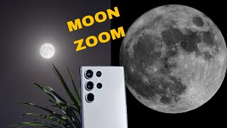 Samsung Galaxy S24 Ultra Moon Zoom Test🌙