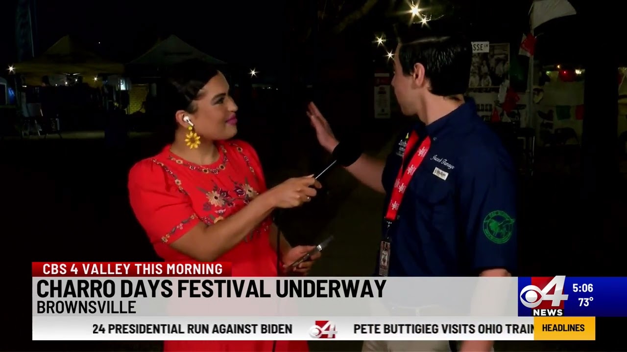 CHARRO DAYS & SOMBRERO FESTIVAL | LIVE SHOT | CBS 4 NEWS | LIFESTYLE HOST & E.P. DANIELLE BANDA TV