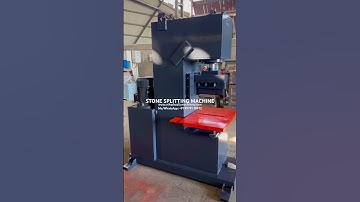 STONE SPLITTING MACHINE #stonesplittingmachine #cobbler #cobblemakingmachine