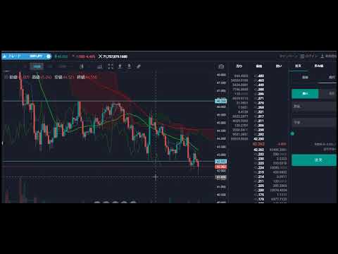 【仮想通貨　リップル（XRP）】ビットコインにつられ下落中。。。チャート分析7.2（Ripple）