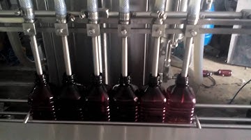 Automatic  6 Head Liquid Filling Machine for Oil filling application