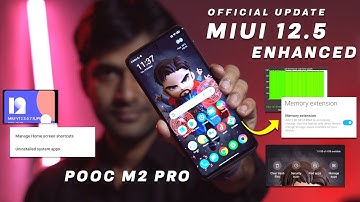 Poco M2 Pro Official MIUI 12.5 Enhanced OTA update Review, 15+ New Features | MIUI 12.5 OTA Poco M2