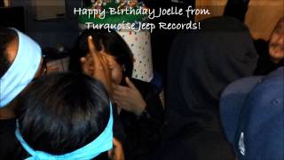 The Turquoise Jeep Gang Singing Happy Birthday To Joelle!