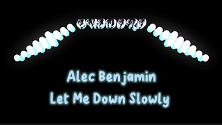 Alec Benjamin - Let Me Down Slowly ( Lyrics)