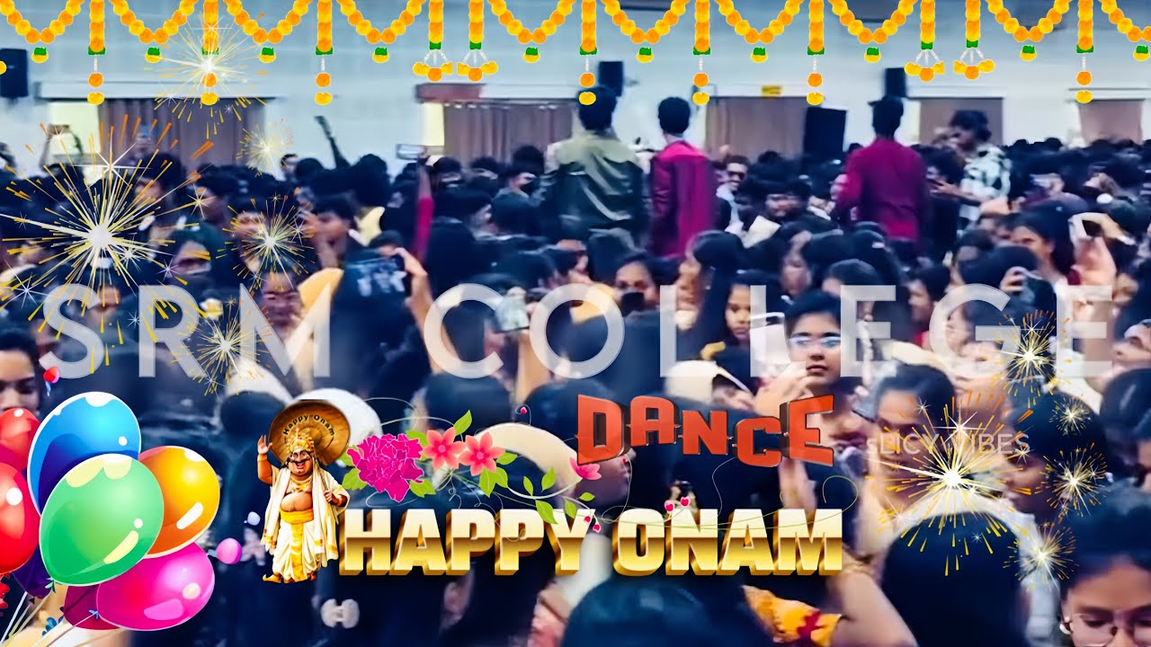 🤩 Onam Celebration at SRM College 🎉