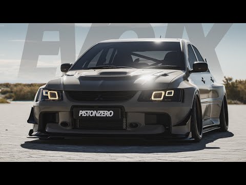 Pistonzero's Mitsubishi Lancer Evo IX Widebody / Blender CGI