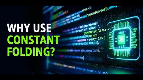 Constant Folding: How Compilers Do Math So Your CPU Doesn