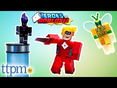 Roblox Heroes Of Robloxia Toy From Jazwares Youtube - heroes of robloxia roblox hero roblox super powers