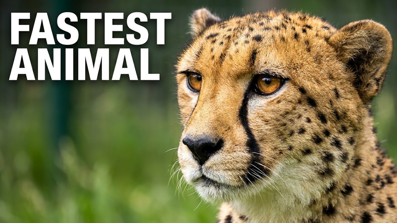 Cheetah (Gepard), fastest land animal - Belgrade Zoo - YouTube