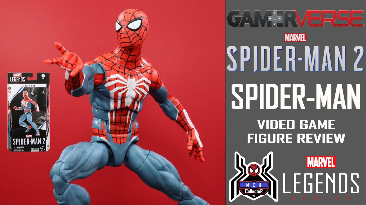 Marvel Legends SPIDER-MAN 2 PS5 PS4 GamerVerse Insomniac 2023 Deluxe Video  Game Figure Review 