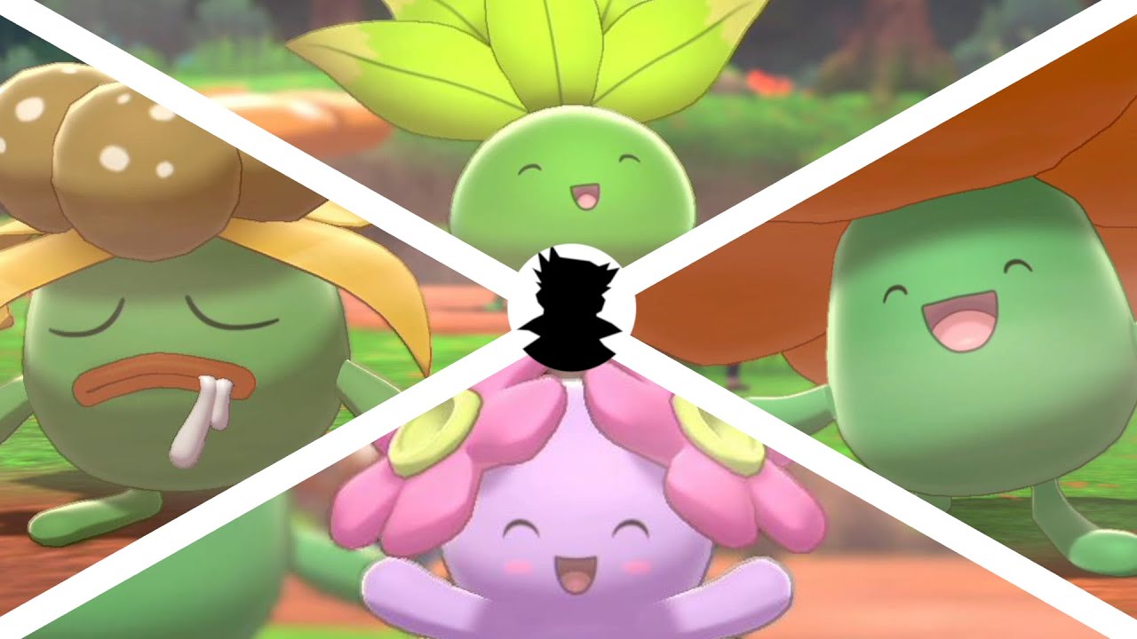 Pokémon: Oddish,Gloom,Vileplume e Bellossom