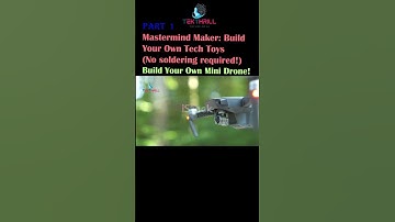 DIY Tech Gadgets: Build Your Own Mini Drone! Mastermind Maker: Build Your Own Tech Toys!! Part 1 #ai