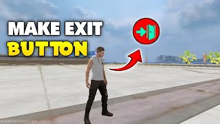 How to Make Exit Button In Craftland | PAC Gaming World Wealth