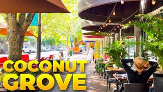 Miami's OLDEST Neighborhood : Walking Coconut Grove in April 2022