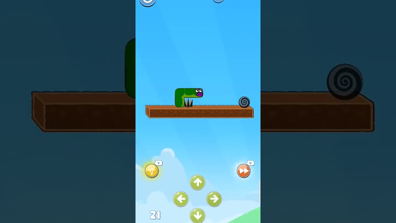 snake game level 21 😱 