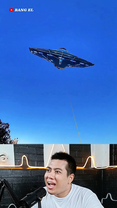 Layangan orang luar negeri mirip ufo keren banget #shorts #reactionvideo #react #eldanboy