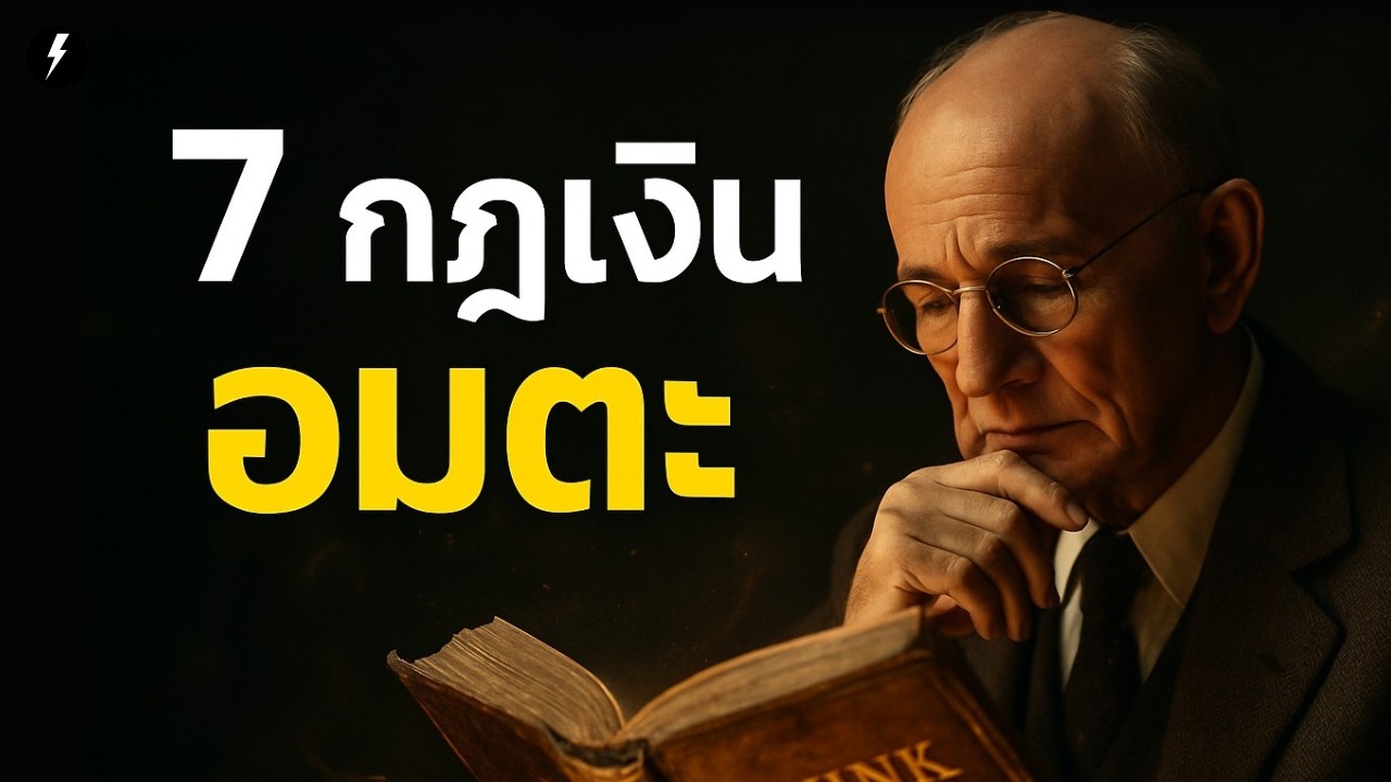 สรุป 7 กฏเงินอมตะ "คิดแล้วรวย" ที่คนสำเร็จทุกคนต้องรู้ (จิตวิทยาความมั่งคั่ง)