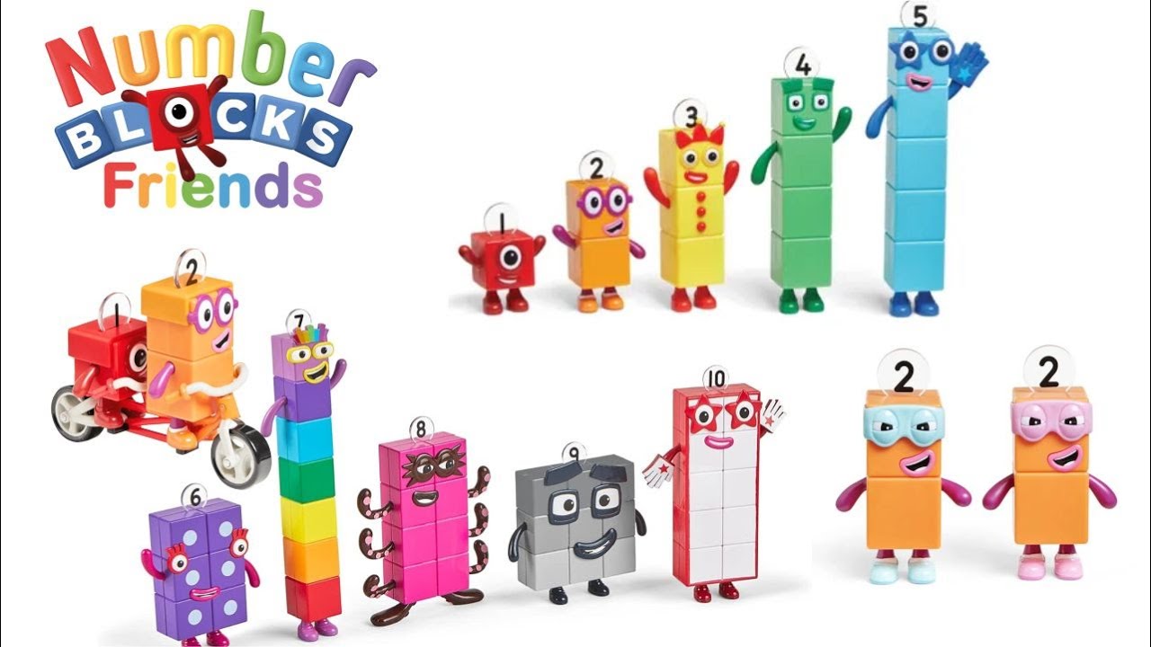 Numberblocks – Amazing Unboxing Numberblock Friends 1 to 10 ...