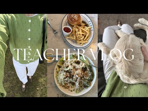 Teacher Vlog: The Day Before Spring Break, What I Eat in a Day, and Girls Night! thumbnail