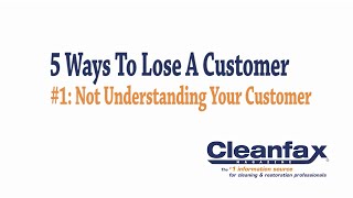 Famous 5 Ways To Lose A Customer | #1: Not Understanding Your Customer Wealth