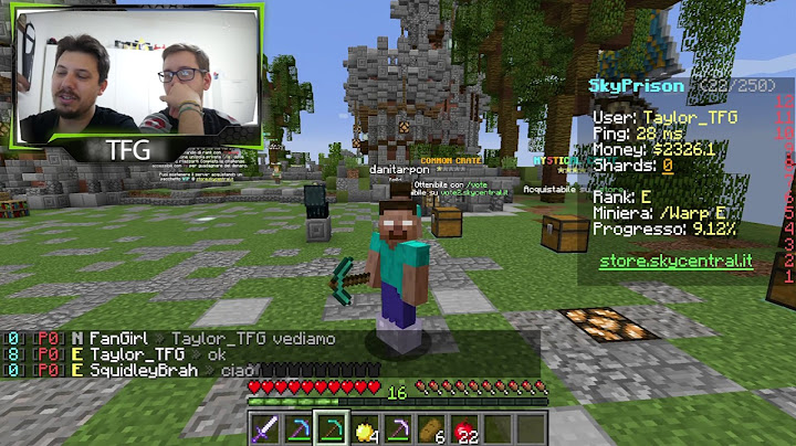 LITIGO con UN FAN su MINECRAFT!
