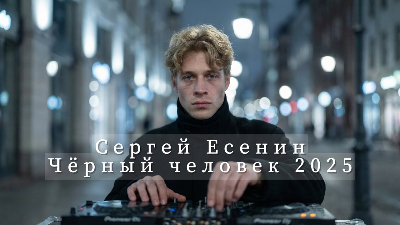 AiVladeg-Сергей Есенин 2025 (Чёрный человек) Современная интерпретация образа Есенина С. А.