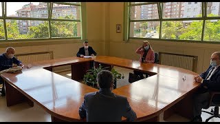 Visita del vicepresidente Pablo Zuloaga a la UC