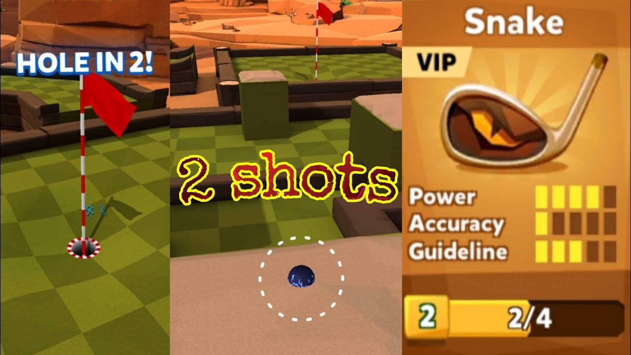 Golf Battle - new shortcut/hole in 2 - Timaël