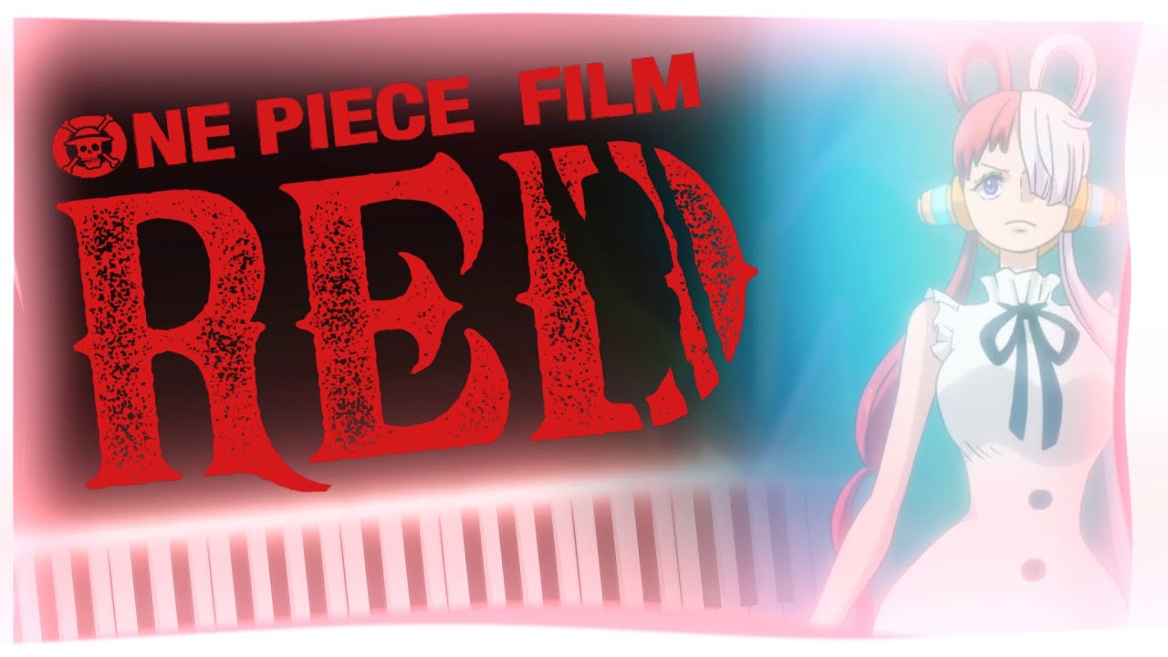 One Piece Film: Red - Where the Wind Blows by Ado (Piano Tutorial ...