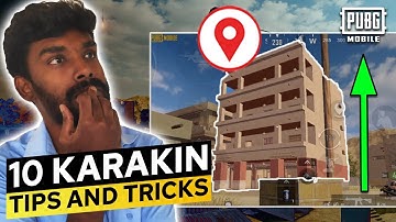 TOP 10 KARAKIN TIPS And TRICKS | PUBG Mobile