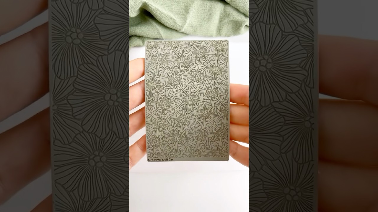 Did you know you can make texture mats in your laser? They can be used to press patterns into Clay