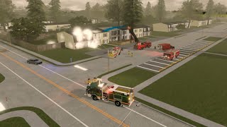 MWFD, CCFR, PVFC, and WSP Responding to a 10-70 Structure Fire.