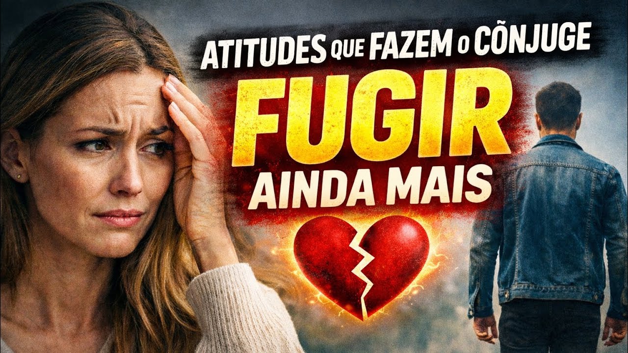 ATITUDES QUE FAZEM O CÔNJUGE FUGIR AINDA MAIS