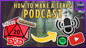 How To Make Your Own TTRPG Video Podcast - Full Tutorial!