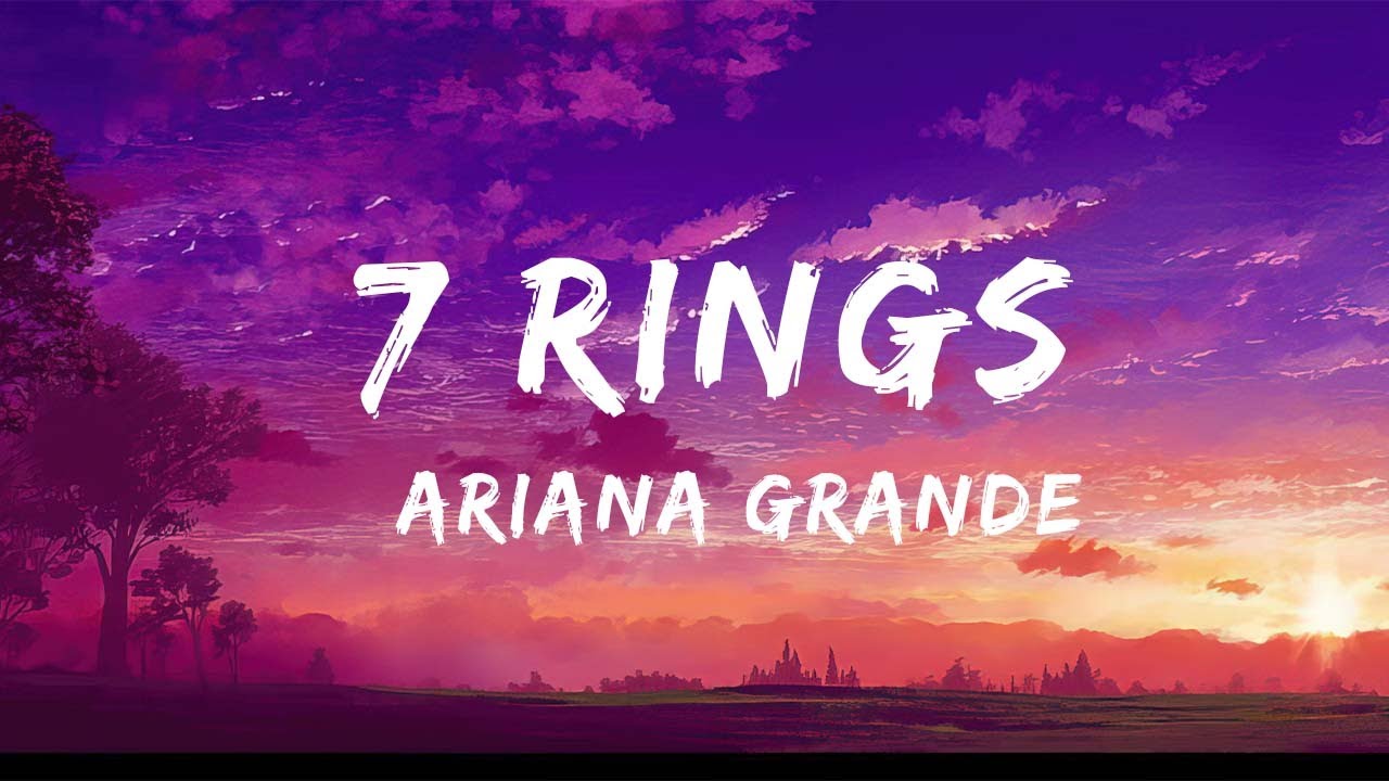 Ariana Grande - 7 rings (Lyrics) - YouTube