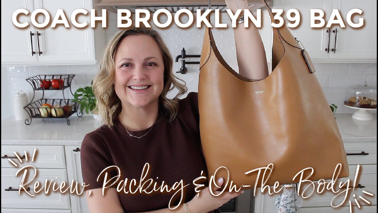 COACH | Brooklyn Shoulder Bag 39 Review, Packing & On-The-Body! | GatorMOM