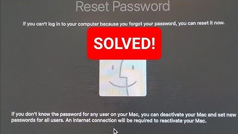 SOLVED | How to reset Mac Mini M1, M2, M3 Password in 2025?